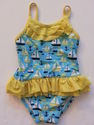 Circo Blue/Yellow Sailboat Swimsuit sz 12 Months E