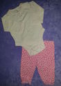 6 Piece Girl's Clothes sz 0-3 mo Brands include Ol