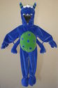 Miniwear Blue 3 Eyed Monster Alien w/ 4 Arms sz 2T