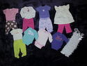 Lot of Girl's Clothes sz Newborn Carters, Cherokee