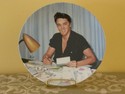 Elvis Presley Collectors Plate "Letters From Fans"