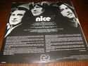 Album. The Nice " featuring Keith Emerson " 1980.L