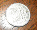 1968 Canadian 50 cent coin. In VERY GOOD condition