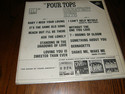 ALBUM - THE FOUR TOPS " GREATEST HITS " 1967 RELEA