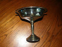 Silver plated candy dish made by F.B. Rogers. In V