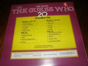 Album - The Guess Who " 20 Greatest Hits " 2 album