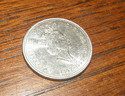 1992 Canadian(Newfoundland) 25 cent coin. In VERY 