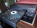 Toshiba XR-W90A ld player IN ORIGINAL BOX - TOP of