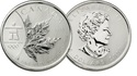 1 oz CANADIAN MAPLE SILVER COIN SP EDITION FOR VAN