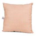 Just Buggy Pillow - Pink Houndstooth Check
