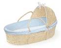Hooded Moses Basket by Badger Basket