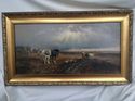 Antique Austrian Emil Barbarini 1855-1933 Oil Pain