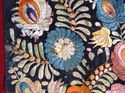 Antique Large Matyo Embroidered Handmade Tableclot