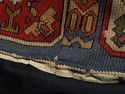 Antique Gobelin Rug Kilim Embroidery Tapestry Tabl