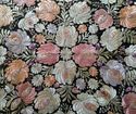 Antique Large Matyo Embroidered Handmade Tableclot