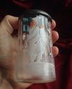 19. Century Handpainted German Santa Claus Glass M
