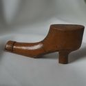 Antique Miniature Wood Carved Toy Puppet Shoe Carv