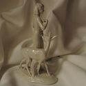 Antique German Schaubach Kunst Porcelain Fawn Nude