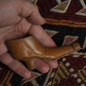 Antique Miniature Wood Carved Toy Puppet Shoe Carv