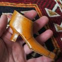 Antique Miniature Wood Carved Toy Puppet Shoe Carv