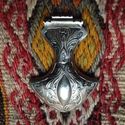 Vintage African Tuareg Berber handmade silver tali