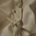 Antique German Schaubach Kunst Porcelain Fawn Nude