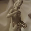 Antique German Schaubach Kunst Porcelain Fawn Nude