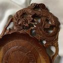 Antique Chinese Huanghuali Wood Art Handcarved Dra