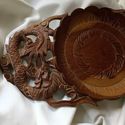 Antique Chinese Huanghuali Wood Art Handcarved Dra
