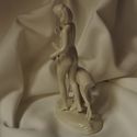 Antique German Schaubach Kunst Porcelain Fawn Nude