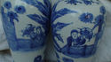 Antique 18.th century Chinese blue and white vase 