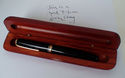 Montblanc 254 piston fountain pen with wooden box 