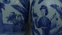 Antique 18.th century Chinese blue and white vase 