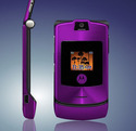 New Motorola RAZR  V3i (Unlocked) GSM Purple Phone