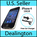 Brand New Black Verizon CDMA Apple iPhone 4 4G 16G