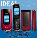 MINT NOKIA 6350 GSM AT&T CAMERA CELL PHONE RED + E