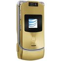 NEW MOTOROLA V3XX GOLD UNLOCKED GSM TRI BAND PHONE
