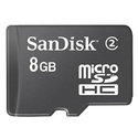 NEW OEM 8GB MicroSD Memory Card+SD Adapter for HTC