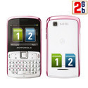 UNLOCKED NEW MOTOROLA EX115 2GB PINK DUAL SIM KEYB