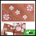Cell Phone 3D Flower Design Sparkling DIY Sticker 