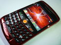 IRIDESCENT RED BLACKBERRY CURVE 8310 NEW COLOR UNL