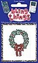 Cell Phone Stick-on Bling wreath