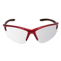 DB2 SAFETY GLS RED W/ CLEAR LENS