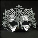 Plated Color Pattern Mask Crown Mask for Christmas