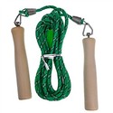 1249 Wooden PVC 8 feet Durable Anti-Slip Jump Rope