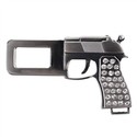 Gun Shape Metal Car Auto Seat Belt Buckle with Rhi