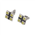 Convenient T10 SMD5050 4 Blubs LED Car Signal Ligh