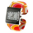 Bracelet Style Quartz Wrist Watch with Colorful Wa