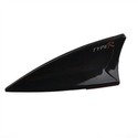 3W-101 Shark Fin Plastic Car Antenna Decor (Black)