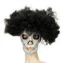 Curly Wig Explosion Head Hairpiece with Mask for P